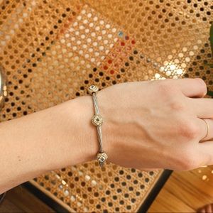 Crystal Evil Eye Stacking Bracelet